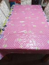 Disney Minnie Mouse Tablecloth 180 X 120 Cm & 6 Napkins 