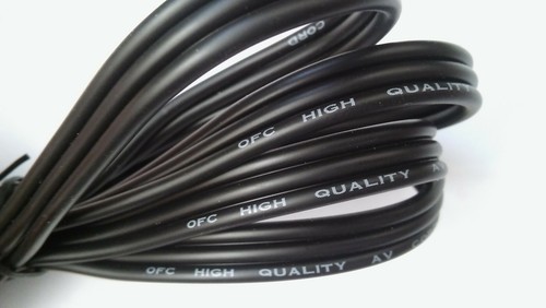 Composite AV Cable TV Lead For Atari Jaguar Games Console - OFC quality - NEW - Picture 6 of 10