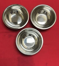 (6) Stainless Steel Mixing Bowls  Of 3qt
