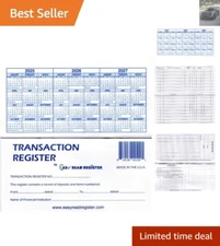 2024-2026 Calendar Check Registers - 12 Pack Transaction Logs for Easy Finances