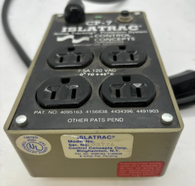 Control Concepts Islatrac CP-7, Active Tracking Protective System