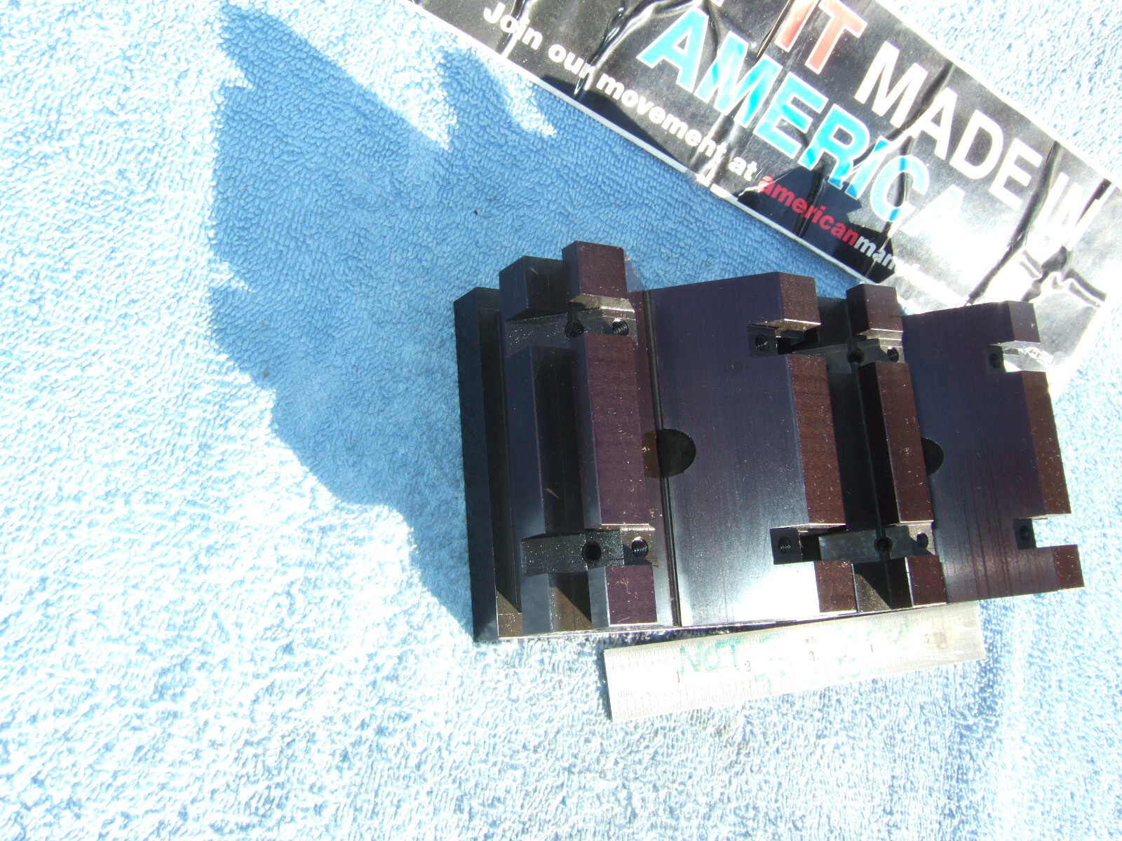 V BLOCK SET NOS USA TOOLMAKER MADE FOR YOUR BRIDGPORT MACHINIST VINTAGE OLD TOOL