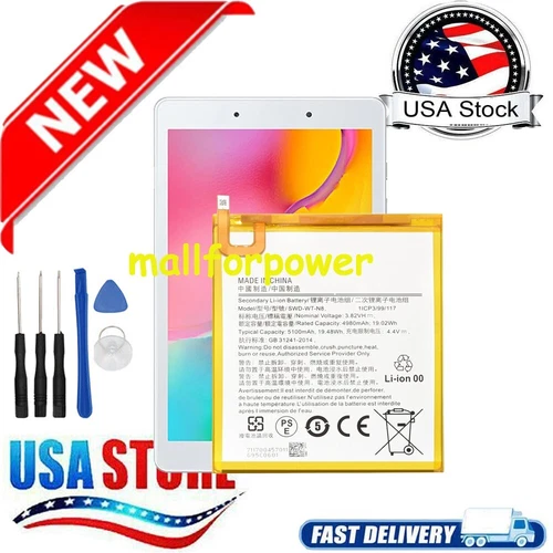 New Battery SCUD-WT-N8 SWD-WT-N8 for Samsung Tab A 8.0 2019 SM-T290 SM-T295