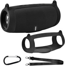 Silicone Case Cover for JBL Charge 5 Portable Bluetooth Speaker, Travel Gel Soft