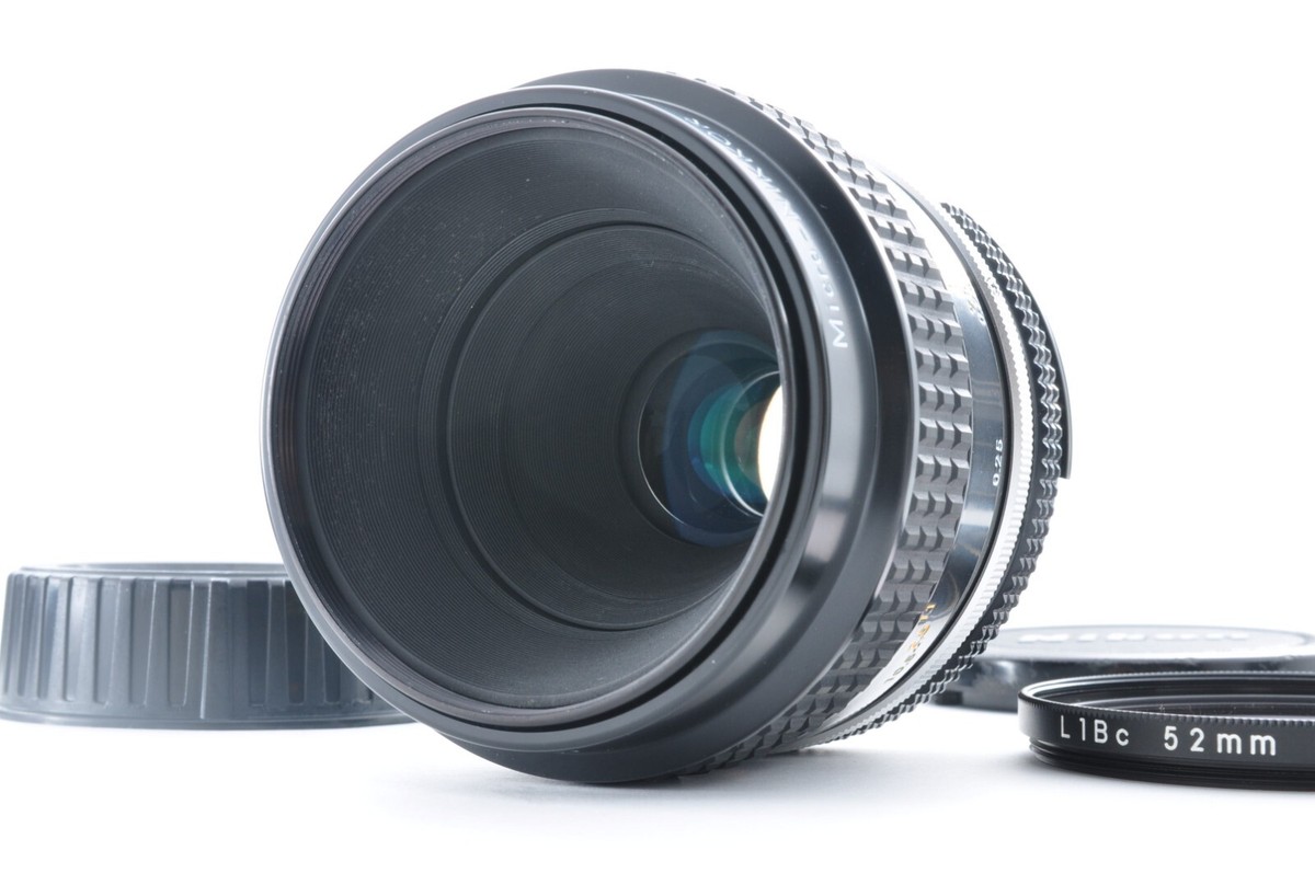 【美品】Ai Micro-Nikkor 55mmF3.5 Nikon Ai Micro NIKKOR 55mm F3.5 w/PK-11,12,13 tube set