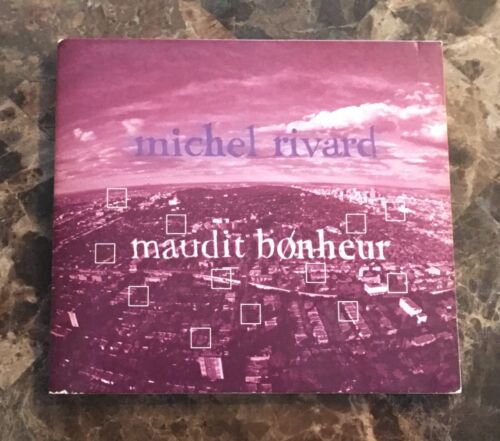 *CD Album Michel Rivard Maudit Bonheur - Pop, Rock - Picture 1 of 4
