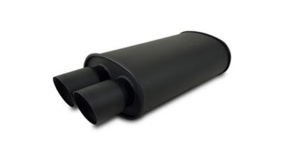 Vibrant Performance 1149 STREETPOWER FLAT BLACK Oval Muffler