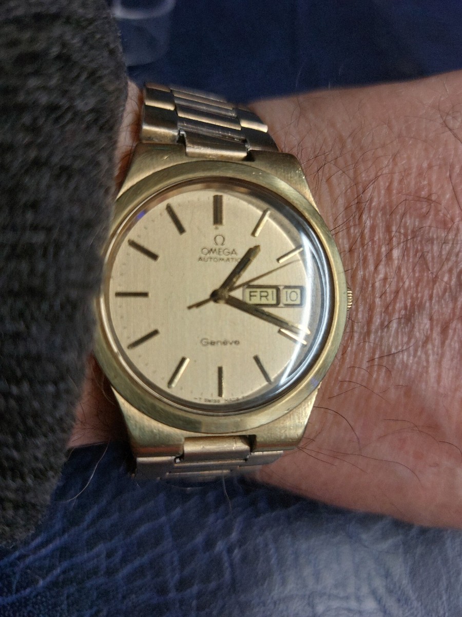 OMEGA ゴールドカラー クォーツ メンズ腕時計 OMEGA G/P Men's Automatic Watch - 166.0174. Ref39018687. Serviced