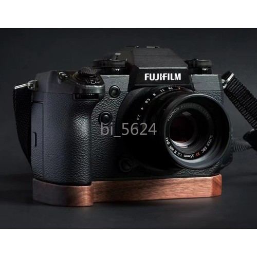 Wood Ebony Base Plate Handle Grip Mount Holder for Fujifilm X-H1 Fuji XH1 Camera - Picture 38 of 41
