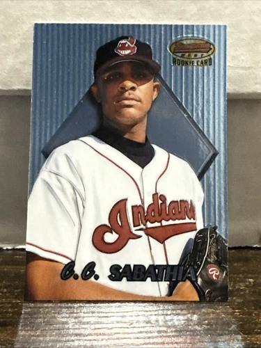 Vtg 1999 Bowman’s Best #171 C.C. SABATHIA RC Indians Yankees CC ‘25 MLB HOF NM/M