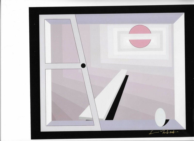 Abstract Art Color Photograph  signed