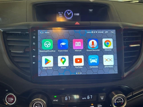 10.1" For 12-16 Honda CRV Carplay Wireless Android 13 Car Stereo Radio GPS NAVI - Bild 4 von 20