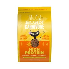 Tiki Cat Born Carnivore High Protein Dry Food, 5.6 lbs, Chicken Egg