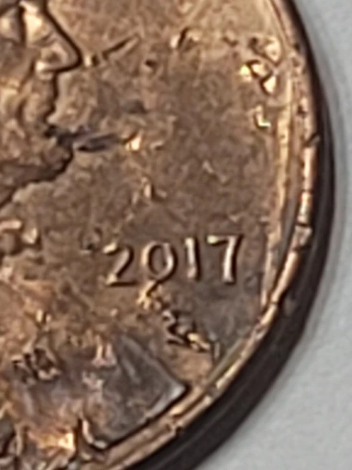 2017 Penny No Mint Mark Error - Image 2 of 4