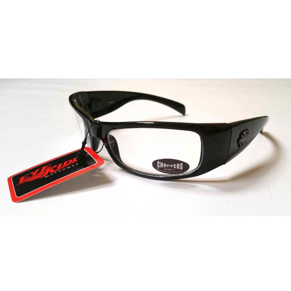NO RESERVE Eye Ride Mens Motorcycle Street Protective Safety Glasses