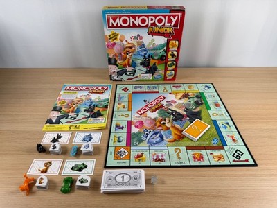 Monopoly Junior Brettspiel Hasbro A6984 komplett Mein erstes Monopoly Kinder Familie