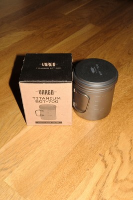 Vargo BOT 700 Titan Outdoor Kochtopf UL Cold Soaking Bikepacking