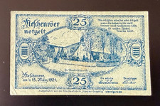 Notgeld - 1921 - Gmina Meschenröer - 25 fenigów