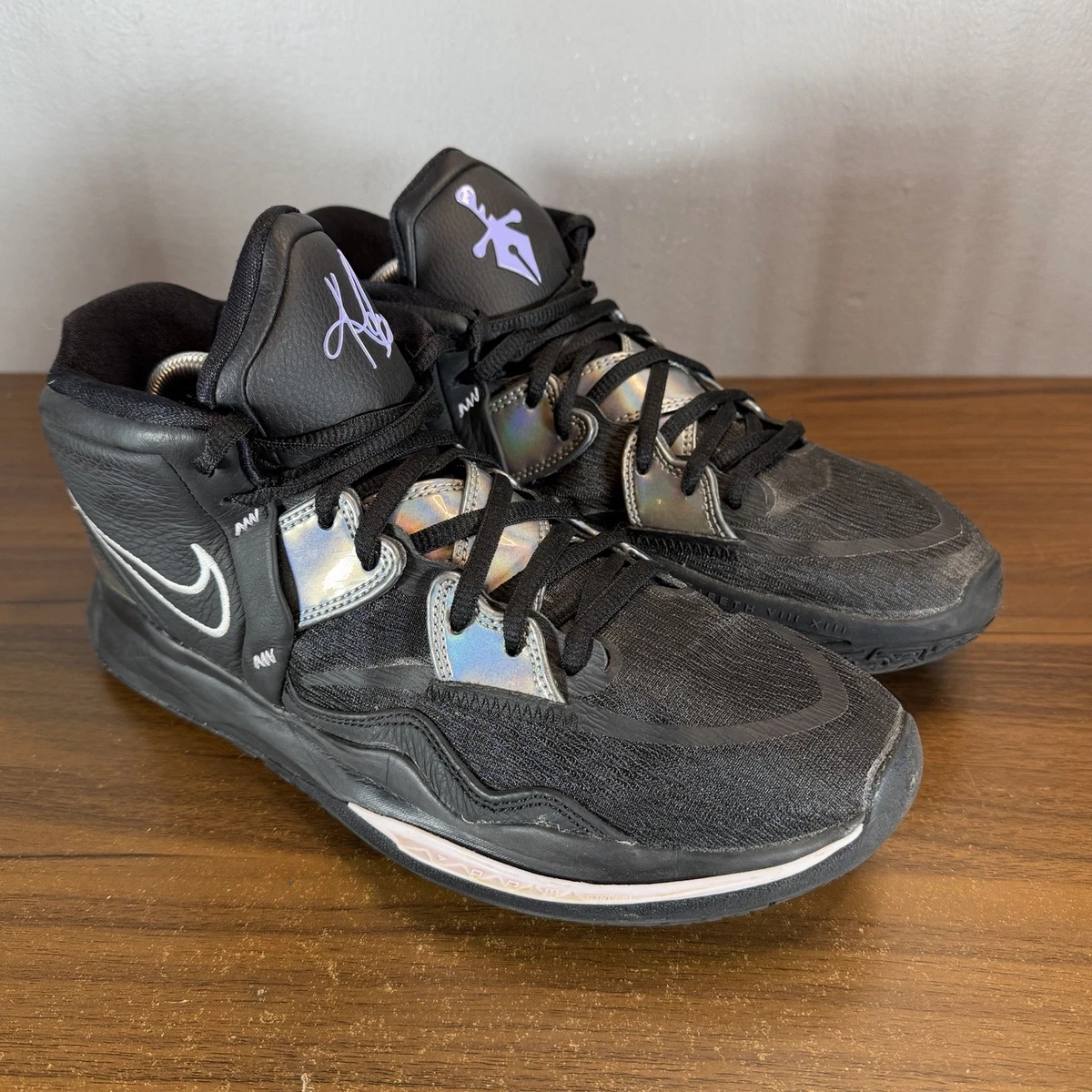 Nike Kyrie Infinity Black Metallic Silver for Sale | Authenticity
