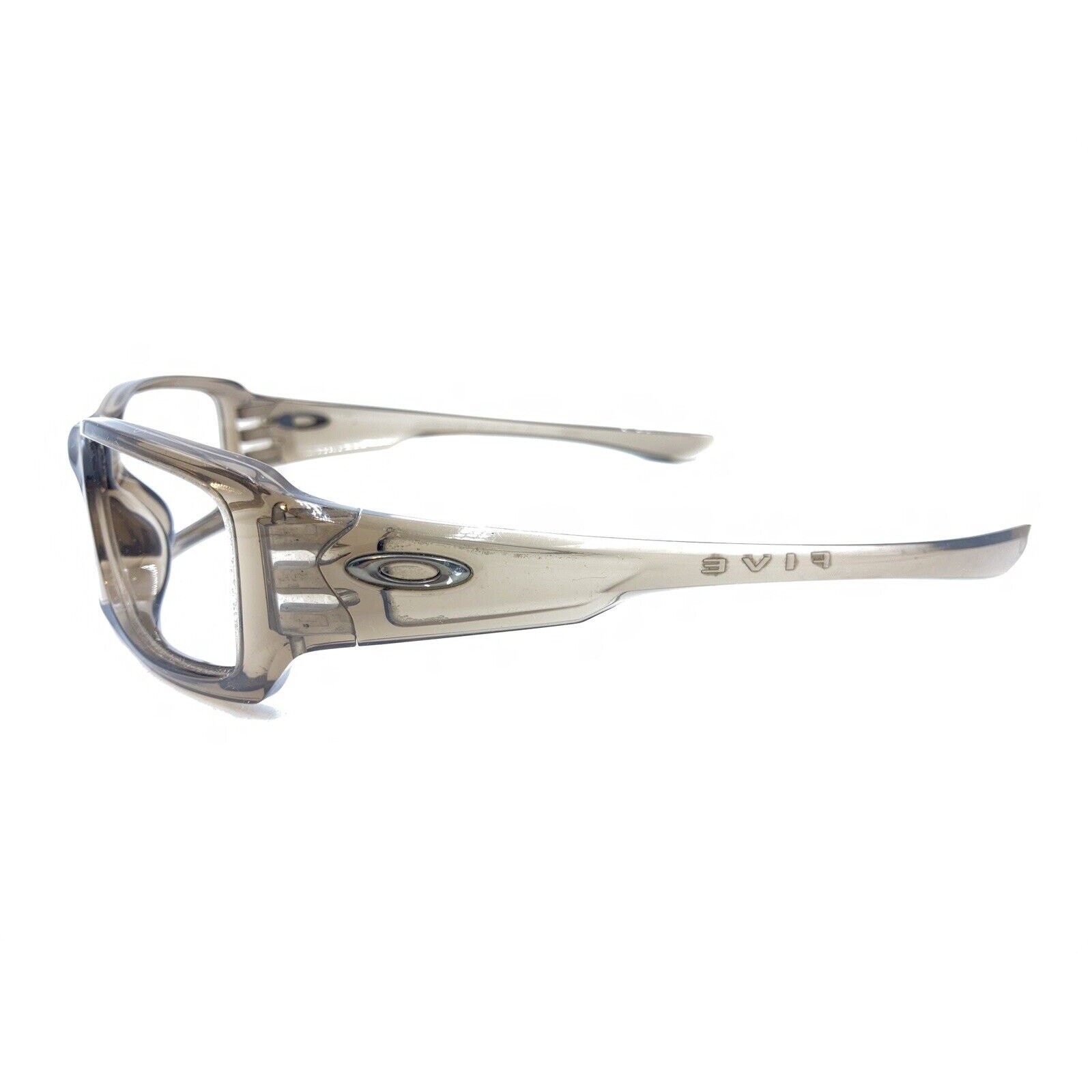 Oakley Five Translucent Brown Wrap Sunglasses Fra… - image 7