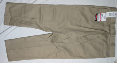 DICKIES MEN'S DARK SAND PANTS 40x32 874 FLEX ORIGINAL TWILL CLASSIC 11874DS NEW