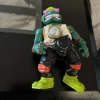 TMNT Teenage Mutant Ninja Turtles Rock'n Rollin' Rappin Mike Action Figure VTG