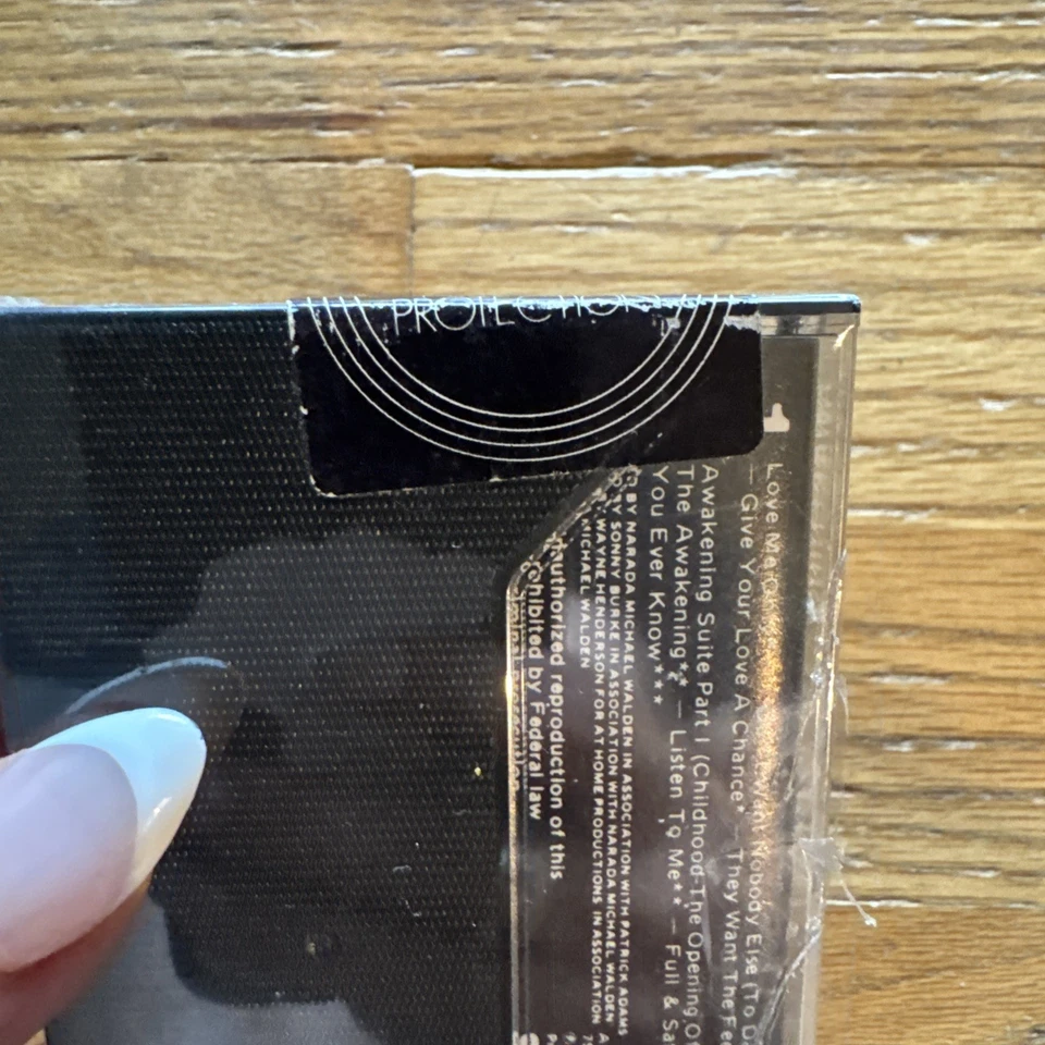 Vintage RARE Narada Michael Walden/Awakening Cassettes Factory Sealed NEW !! - Image 4 of 4