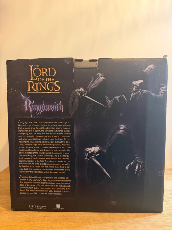 Ringwraith Legendary Scale Bust - The Lord of the Rings - Sideshow  Collectibles - Photo 3/4