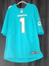 Tua Tagovailoa Miami Dolphins Nike Limited On Field Jersey Aqua NFL XL 2020