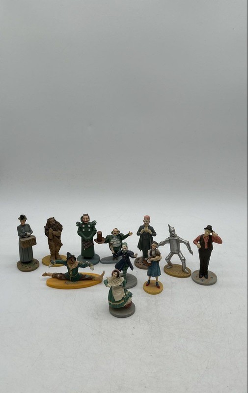 Franklin Mint Multicolor Porcelain The Wizard Of Oz Figurines Mixed Lot