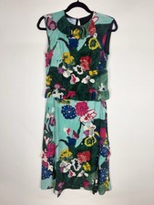 Prada Silk Mid-length Dress Size 40 IT Never Worn With Tags