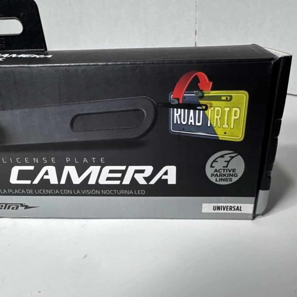 Metra WM-BPLTC - Cámara trasera de respaldo con matrícula con LED visión nocturna caja abierta Foto 4 de 4