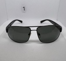 Kirkland Black Aviator Sunglasses Dark Lenses Metal Frame Japan Made