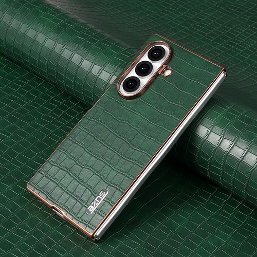 Für Samsung Galaxy Z Fold7 Fold6 Fold5 4 Krokodilleder Stoßfest Case Hülle - Bild 17 von 17