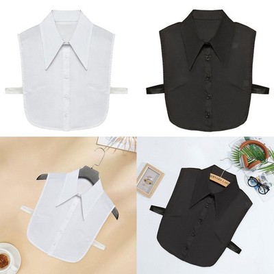 Neck False Collars Damen Kragenaufsatz Abnehmbarer Hemdkragen Blusenkragen