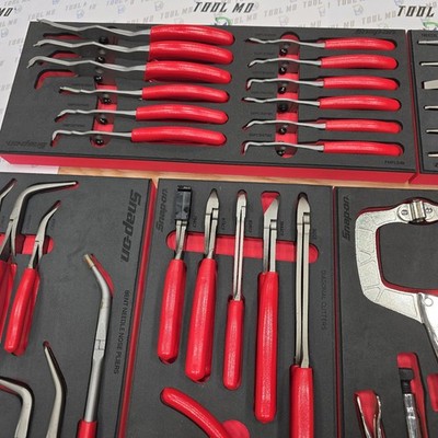 Snap-on Tools USA NEW 78-Piece Cloud 9 Ultimate Plier Drawer Foam