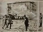 Wounded Tank Commander In Ortuna Italy, WW2, Original Press Photo, 6x8