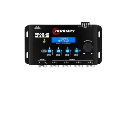 Pro 2.4S DSP Crossover and Equalizer - 15-Band Graphic Precision for Audiophiles