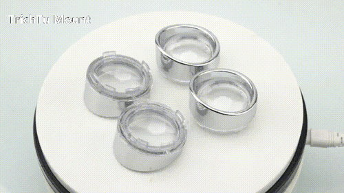 For Harley Softail Dyna 4X Clear Lens Turn Signal Covers w/Chrome Visors Bezels - Picture 17 of 17