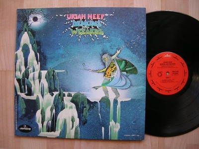 URIAH HEEP demons and wizards Mercury SRM 1-630  orig 1972  EX