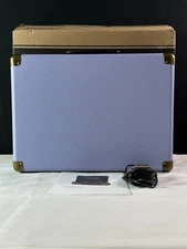 Retrolife R609 Purple Bluetooth Suitcase Portable Belt-Driven Record Player