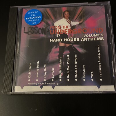 rare compilation - Lesson's From The Underground Volume 2 - Hard House Anthems