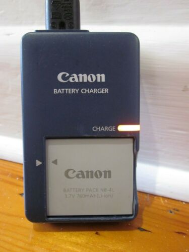 Genuine Canon NB-4L Battery and Charger (IXUS Powershot series) - Picture 1 of 3