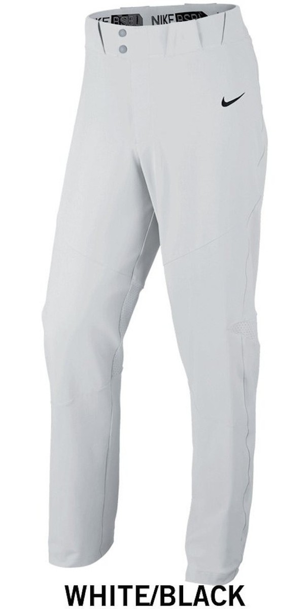 nike men's pro vapor baseball pants white