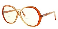 Vintage DIANE VON FURSTENBERG 60mm Mona-Loa Oversized Eyeglasses Frames France