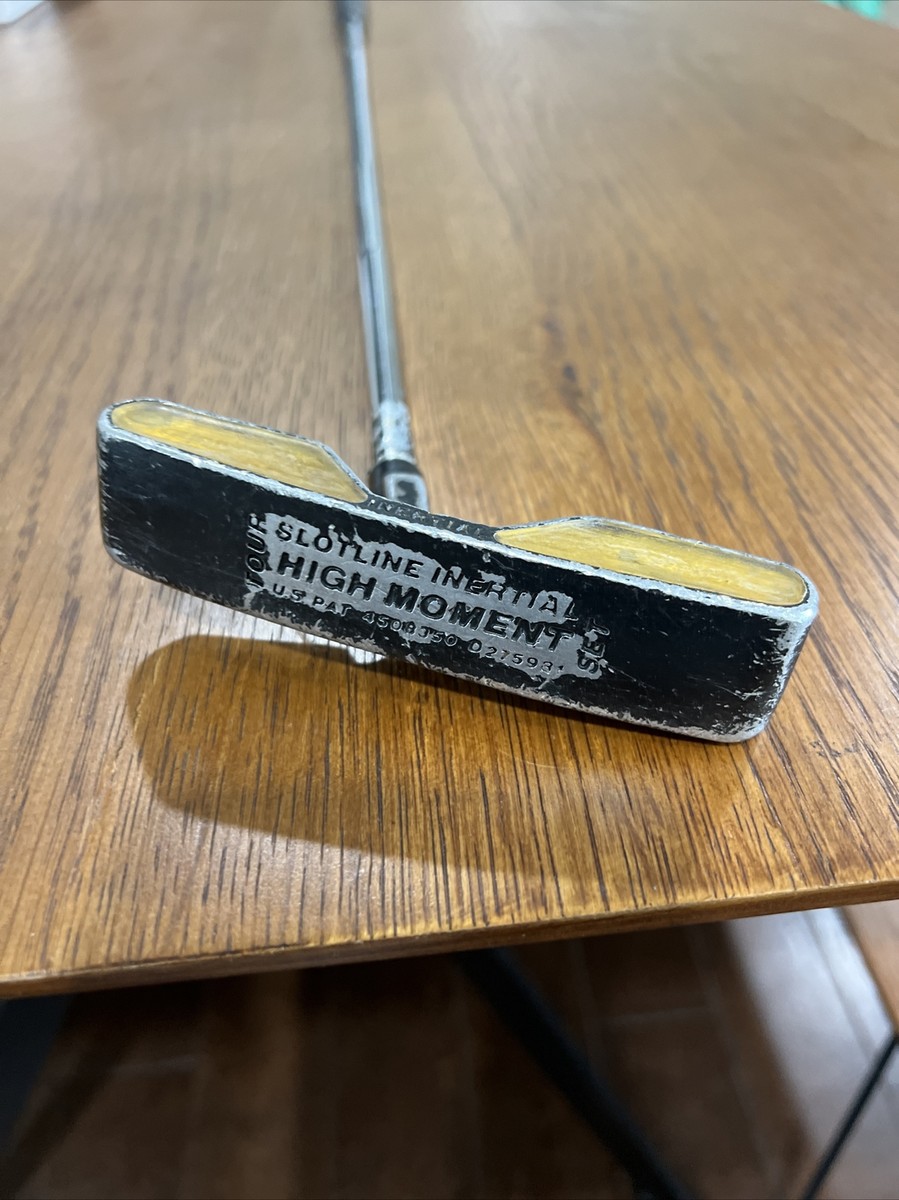 Slotline Golf Club Putter Inertial High Moment Tour Weight Black