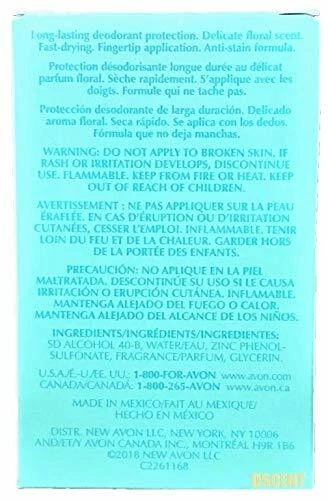 Desodorante líquido perfumado Avon paquete de 2 fl oz Foto 2 de 4
