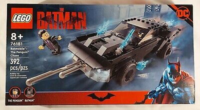 The Batman Batmobile: The Penguin Chase Lego Set 76181 DC 2022 Toy Car  Model