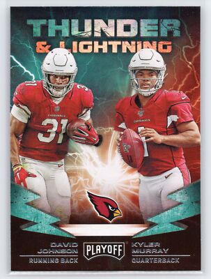 David Johnson / Kyler Murray 2019 Playoff Thunder & Lightning  Cardinals
