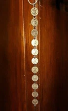 Vintage Narcotics Anonymous 1985 WSO & 1991 WSO Chain of 11 bronze medallions 